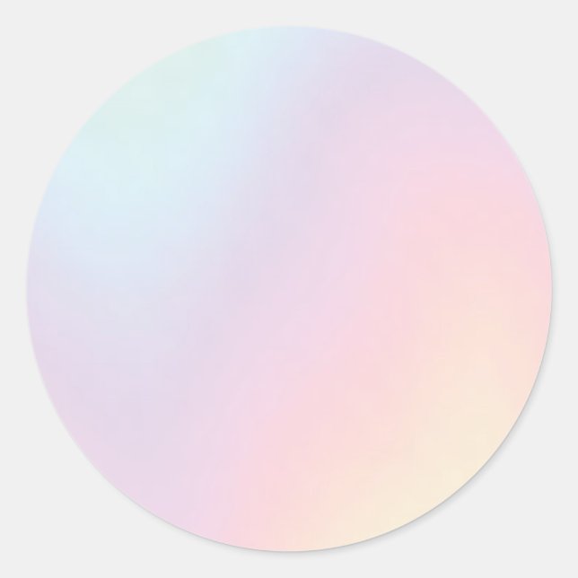 Adesivo Redondo Hologram (Frente)