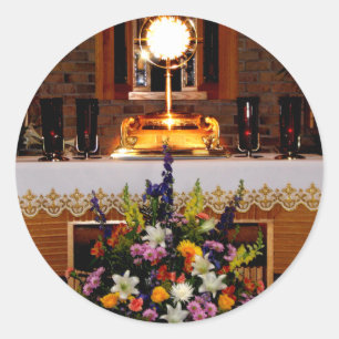 ADESIVO REDONDO HOLY EUCHARIST - COMUNIDADE HOLY