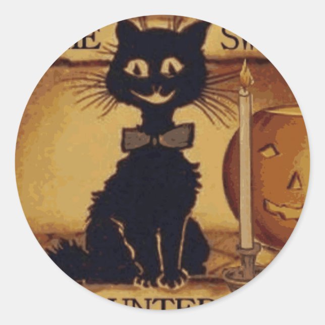 Adesivo Redondo Home Sweet Haunted (Frente)