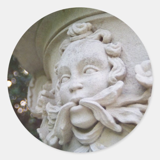 Adesivo Redondo Homem Verde (Frente)