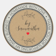 Homemade Personalizada com Amor