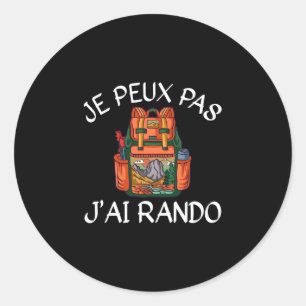 Adesivo Redondo Homens eu posso não eu tenho presente de performan