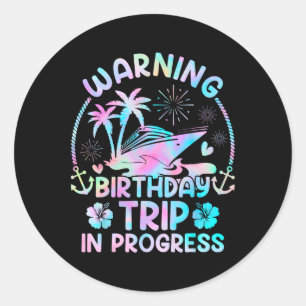 Adesivo Redondo Homens Juntos Do Fazer Do Cruise