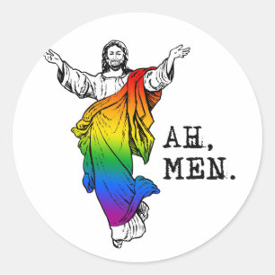 Adesivo Redondo Homens T-Shirt