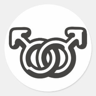 Adesivo Redondo HomoMen