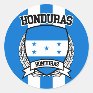 Adesivo Redondo Honduras