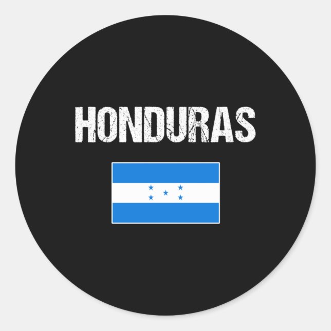 Adesivo Redondo Honduras (Frente)