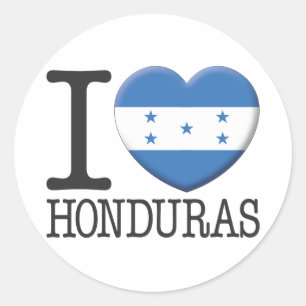 Adesivo Redondo Honduras