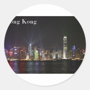 Adesivo Redondo Hong Kong (St.K)
