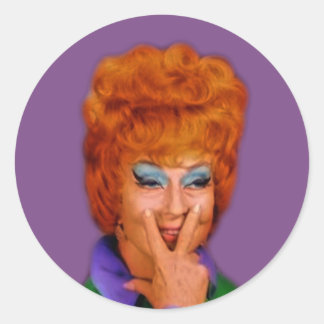 Adesivo Redondo Honra da bruxa