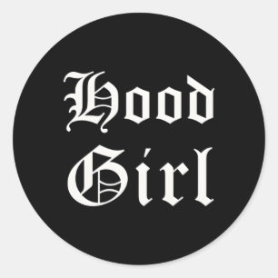 Adesivo Redondo Hood Trap Gangsta Ghetto