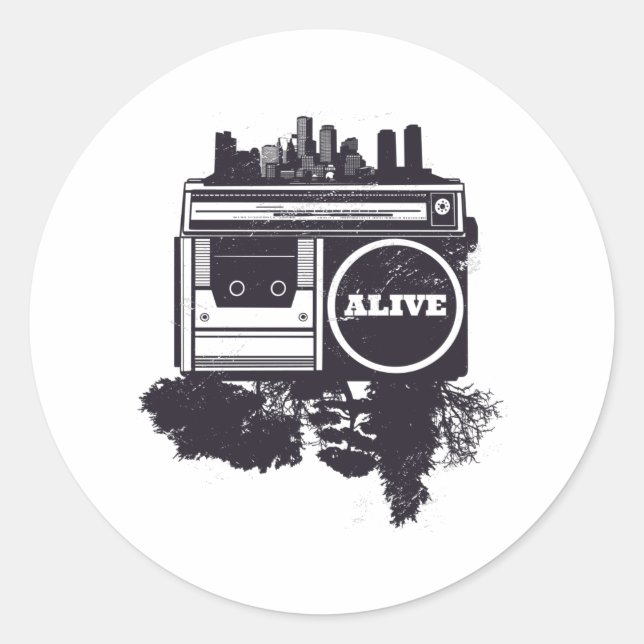 ADESIVO REDONDO HOP HIP (Frente)