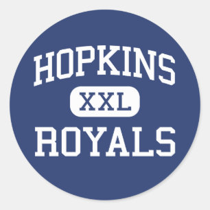 Adesivo Redondo Hopkins - Royals - Segundo grau - Hopkins Minnesot