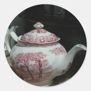 Adesivo Redondo Hora do chá