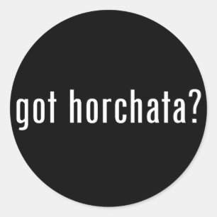 Adesivo Redondo horchata obtido?
