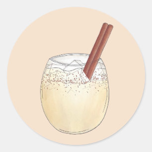 Adesivo Redondo Horchata Orxata (Bebida Espanhola Mexicana)