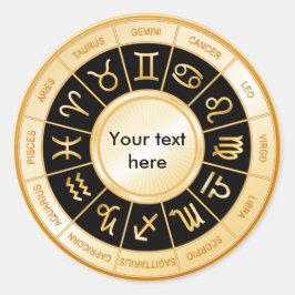 Adesivo Redondo Horoscópio Mandala