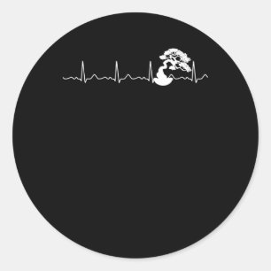 Adesivo Redondo horticultura bonsai jardineira botânica