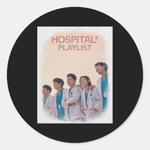 Adesivo Redondo Hospital Playlist Kdrama Wise Doctor Life Jo Jung