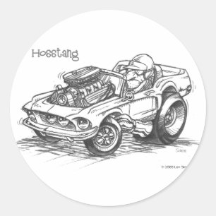 Adesivo Redondo Hosstang