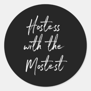 Adesivo Redondo Hostess Para Hostess Com A Maioria