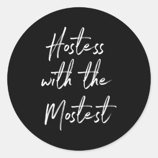Adesivo Redondo Hostess Para Hostess Com A Maioria