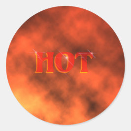 Adesivo Redondo Hot Sticker