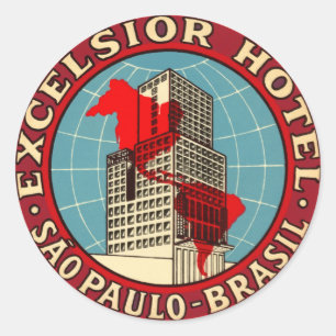 Adesivo Redondo HotelExcelsiorBrasil
