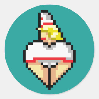 Adesivo Redondo Hottie Sticker do hospital