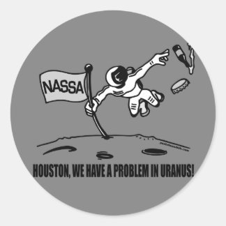 ADESIVO REDONDO HOUSTON, TEMOS UM PROBLEMA