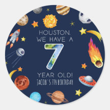 Houston Temos Uma Festa De Aniversário De 7 Anos