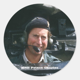 Adesivo Redondo HRH Prince Charles