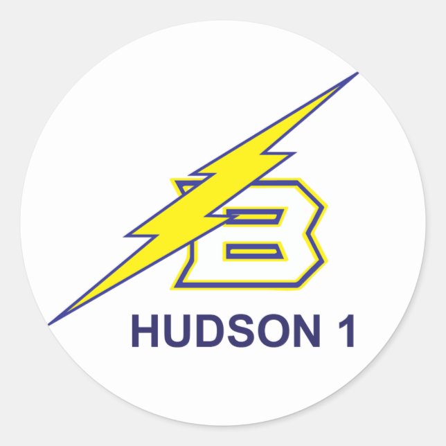 ADESIVO REDONDO HUDSON 1 (Frente)