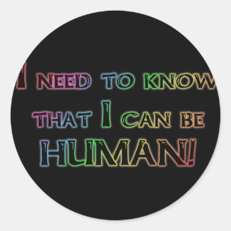 Adesivo Redondo Humano