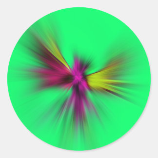 Adesivo Redondo Hummingbird