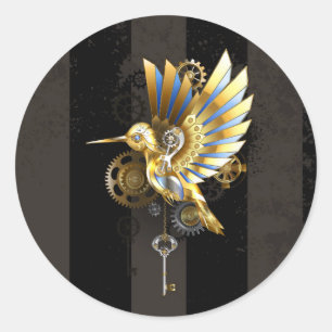 Adesivo Redondo Hummingbird mecânico