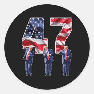 Adesivo Redondo Humorista, Engraçado, Vitória Engraçada, Dança Tru