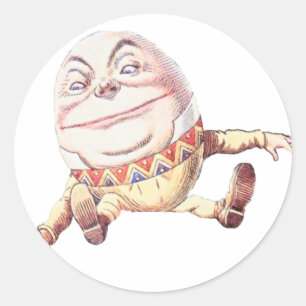 Adesivo Redondo Humpty Dumpty Color