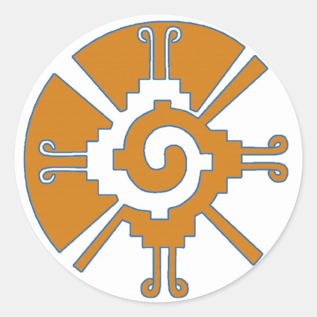 ADESIVO REDONDO HUNAB KU (Frente)