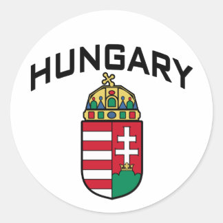Adesivo Redondo Hungria