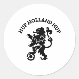 Adesivo Redondo Hup Holanda Hup Laranja Futebol Ll Viagem