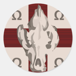 Adesivo Redondo Hyena Shield
