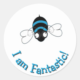 Adesivo Redondo I Am Fantastic Round Sticker