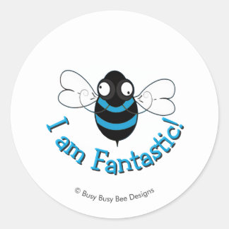 Adesivo Redondo I Am Fantastic! Sticker