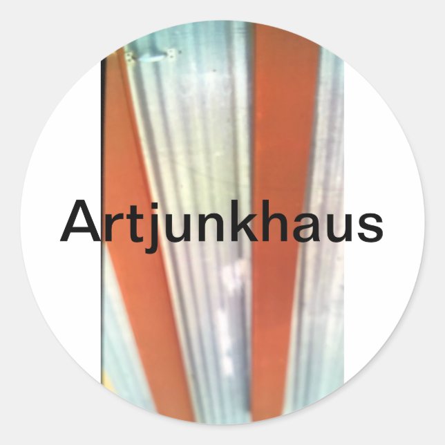 Adesivo Redondo "I-Chinati" Marfa I-Ching Hankamer Artjunkhaus (Frente)