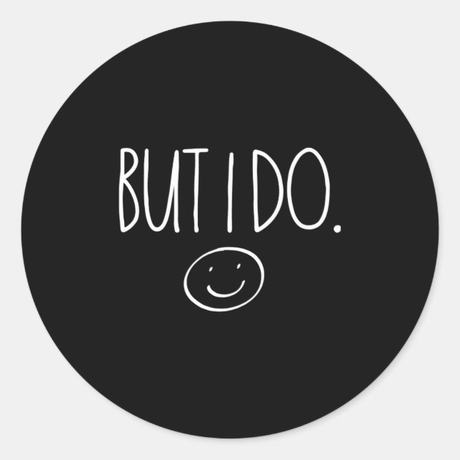 Adesivo Redondo I Don't Do Matching Shirts But I Do Valentines Day (Frente)