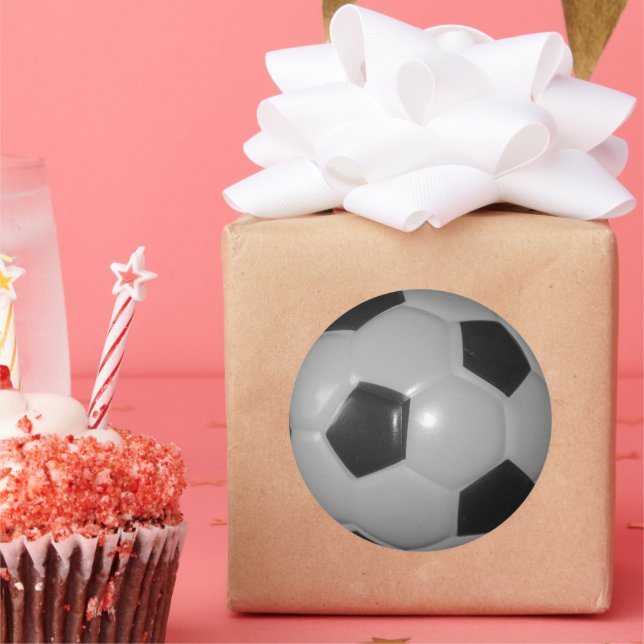 Adesivo Redondo I Love Futebol (Futebol) (Festa)