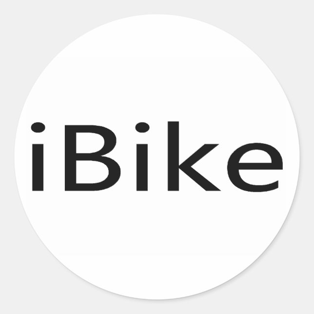 Adesivo Redondo iBike (Frente)