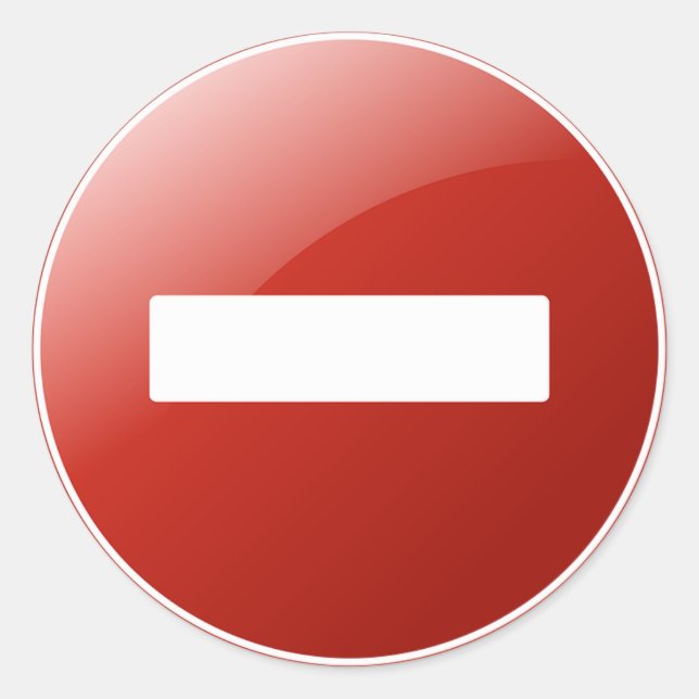 Adesivo Redondo Ícone (Frente)