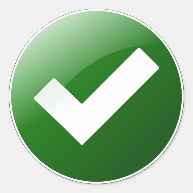 Adesivo Redondo Ícone (Frente)